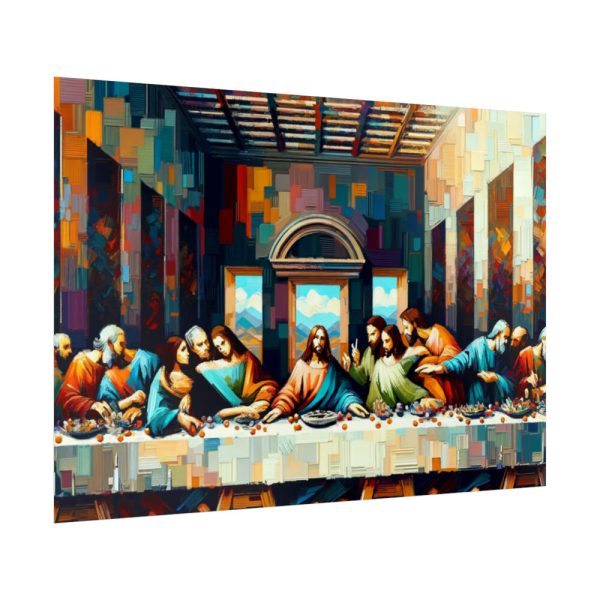 92409-92.jpg The Last Supper by Leonardo da Vinci HandCrafted Poster