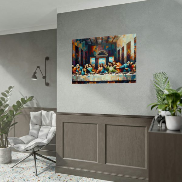 92409-94.jpg The Last Supper by Leonardo da Vinci HandCrafted Poster