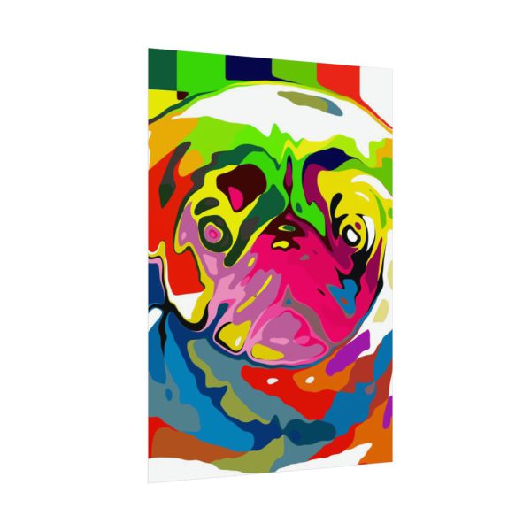 Pug Pop Art Poster