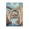 Spokane, Washington and Falls Poster