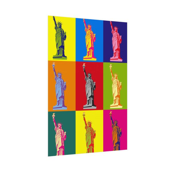 92410-152.jpg Statue Of Liberty Pop Art Poster
