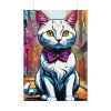 Cat Pop Art Illustration Graffiti I Poster