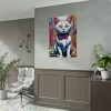 Cat Pop Art Illustration Graffiti I Poster