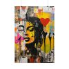 92410-161.jpg Valentine Graffiti Grunge Art Print Poster