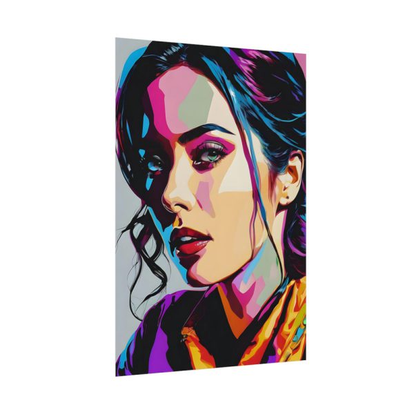 92410-172.jpg Pop Art Woman Portrait II Poster