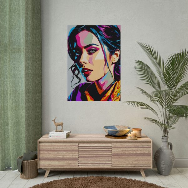 92410-173.jpg Pop Art Woman Portrait II Poster