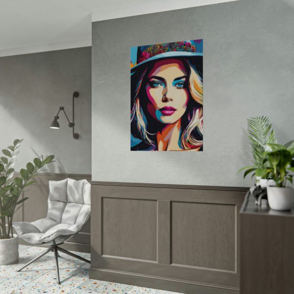 Woman Pop Art Graffiti I Poster