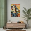 Colorful Mosaic Style Pop Art III Poster
