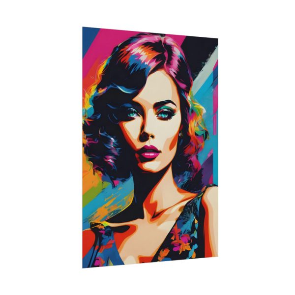 92410-187.jpg Pop Art Woman Portrait III Poster