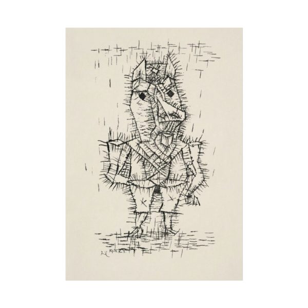 92410-215.jpg Ass (Esel) (1925) by Paul Klee Poster