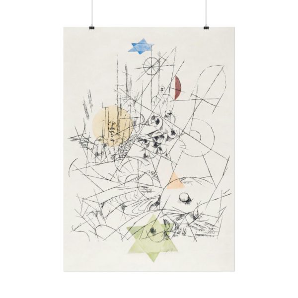 92410-226.jpg Hope and Destruction (1916) by Paul Klee Poster
