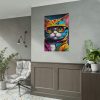 92410-244.jpg Cat Pop Art Illustration Graffiti II Poster