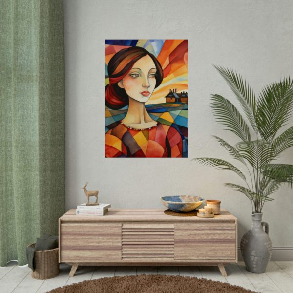 Colorful Mosaic Style Pop Art I Poster