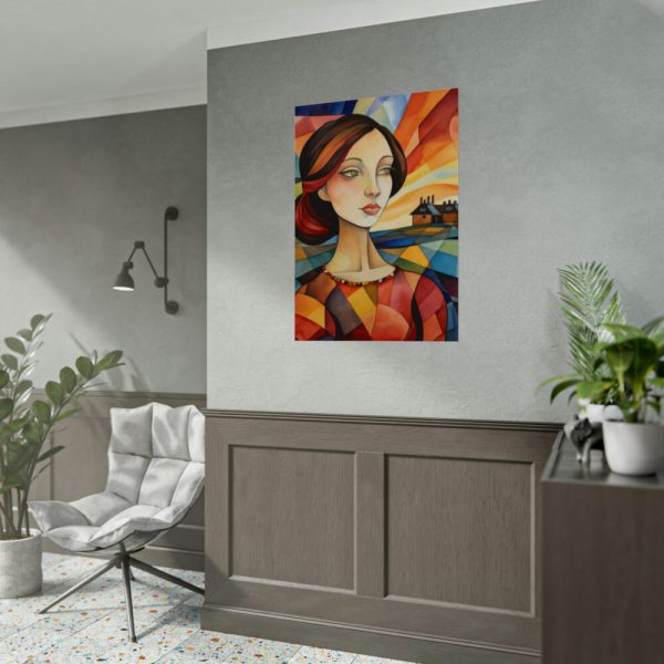 Colorful Mosaic Style Pop Art I Poster