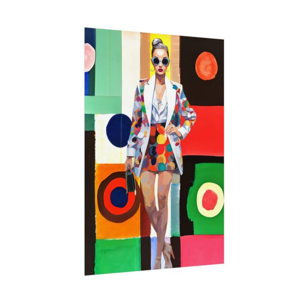 Pop Art Fashionable Woman II Poster