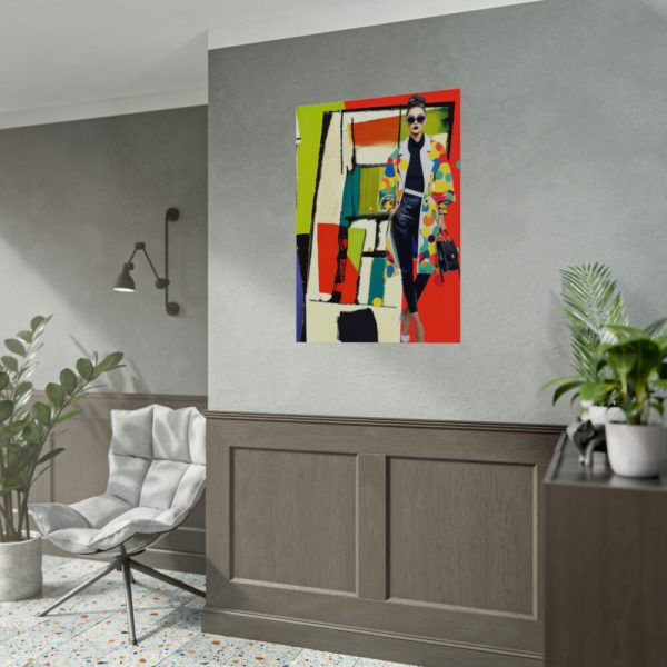 Pop Art Fashionable Woman III Poster