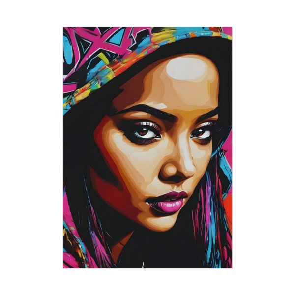 92410-325.jpg Woman Pop Art Graffiti Art IV Poster