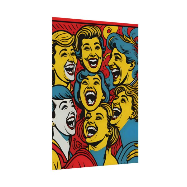 92410-332.jpg Pop Art People Laughing I Poster