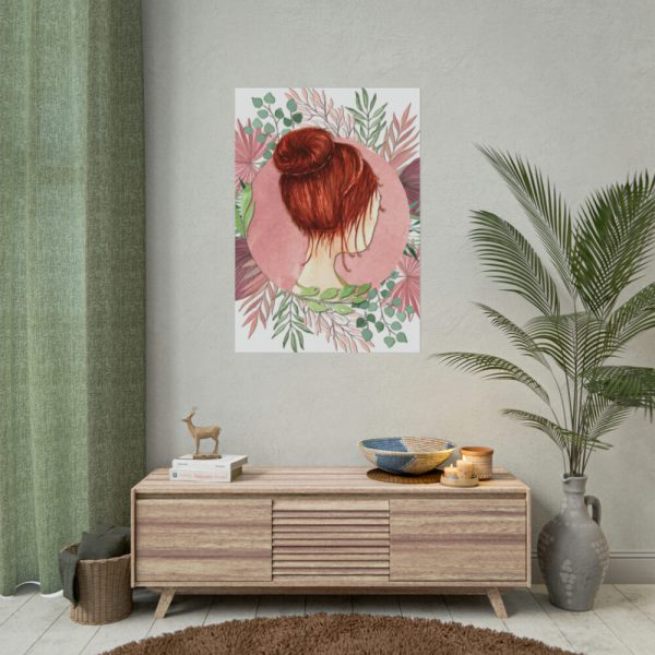 Boho Women Illustration Poster
