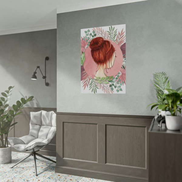 Boho Women Illustration Poster