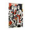 Abstract Crowd Contemporary Art Poster