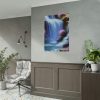 92410-39.jpg Waterfall in Blur Flow Style Poster
