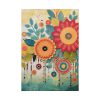 92410-435.jpg Whimsical Boho Style Flowers Poster