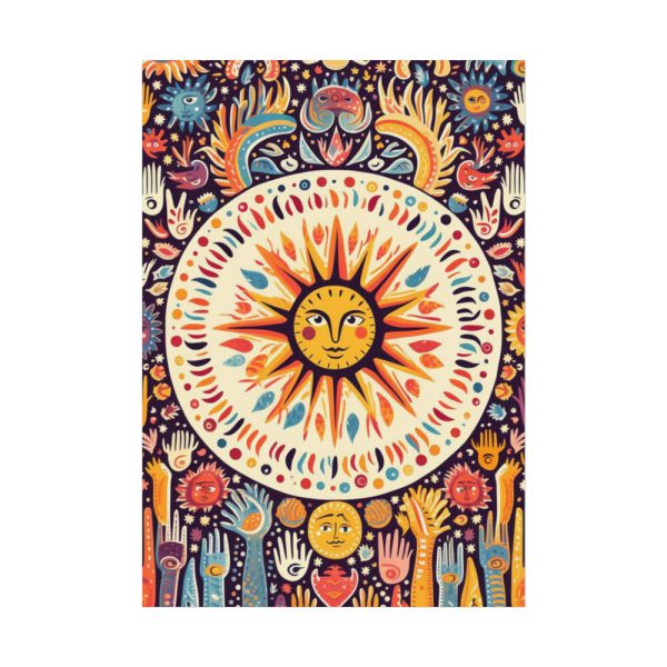 92410-445.jpg Hippie Boho Retro Sun Poster