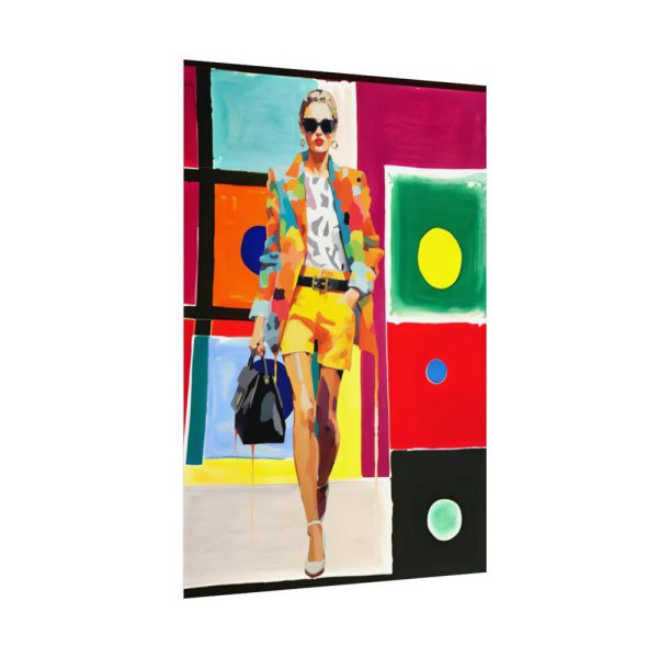 Pop Art Fashionable Woman I Poster