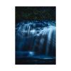 92410-50.jpg Waterfall at Night Poster