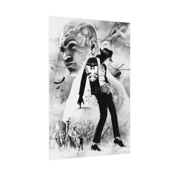 Michael Jackson Draw Art Poster
