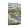 Crazy Mountain and Yellowstone River Poster