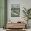 Crazy Mountain and Yellowstone River Poster