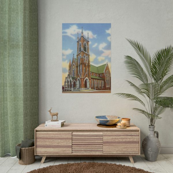 92410-83.jpg St. Paul's Cathedral, Worcester, Mass Poster
