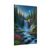 92411-102.jpg Waterfall in Woods Poster