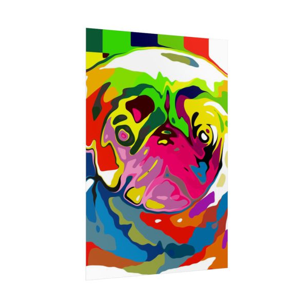 Pug Pop Art Poster