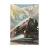 92411-121.jpg North Coast Limited in Bozeman Pass Poster