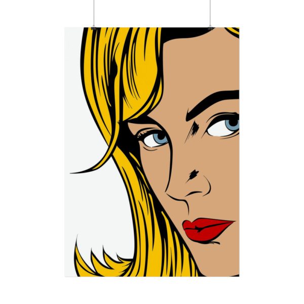 92411-151.jpg Woman Retro Pop Art Poster