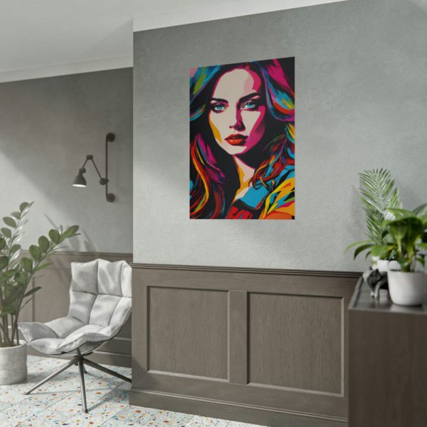 Pop Art Woman Portrait I Poster