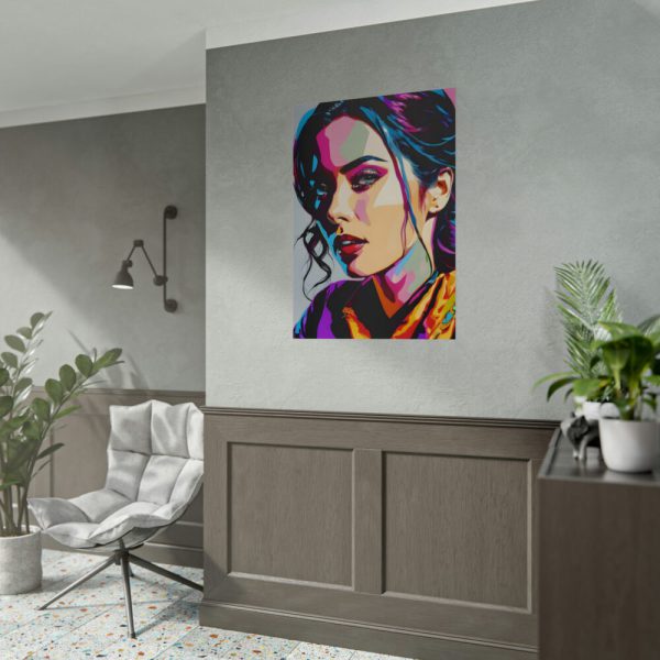 92411-179.jpg Pop Art Woman Portrait II Poster