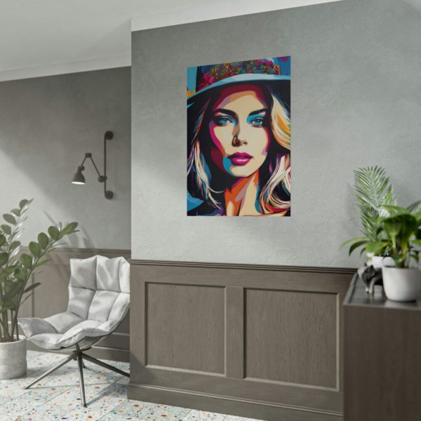 Woman Pop Art Graffiti I Poster