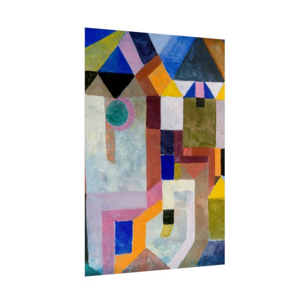 92411-202.jpg Colorful Architecture (1917) by Paul Klee Poster