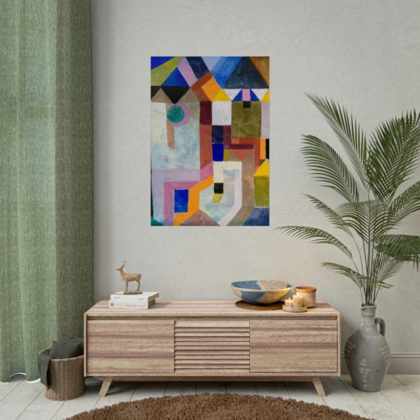 92411-203.jpg Colorful Architecture (1917) by Paul Klee Poster