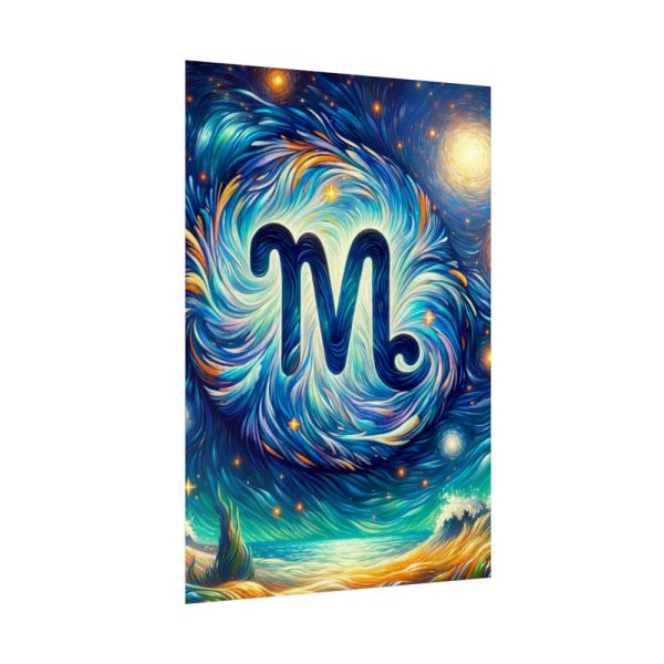 Zodiac Sign of Virgo Poster