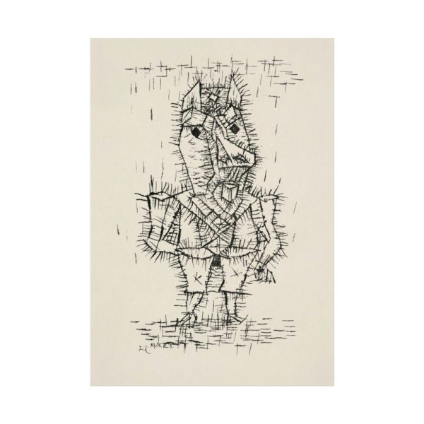 92411-220.jpg Ass (Esel) (1925) by Paul Klee Poster