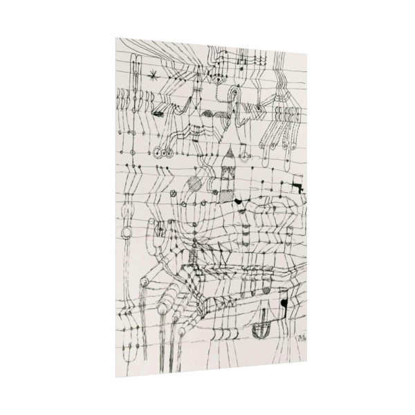92411-227.jpg Drawing Knotted in the Manner of a Net (1920) by Paul Klee Poster