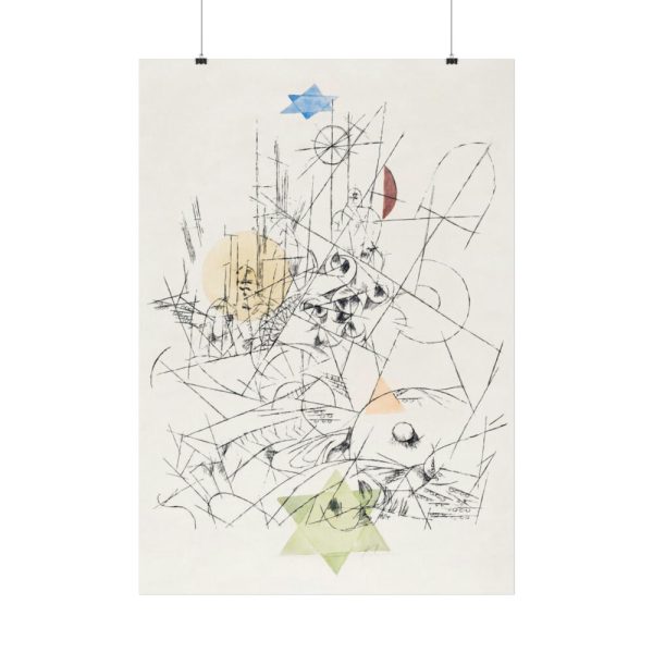 92411-231.jpg Hope and Destruction (1916) by Paul Klee Poster