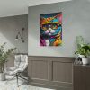92411-249.jpg Cat Pop Art Illustration Graffiti II Poster