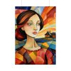Colorful Mosaic Style Pop Art I Poster
