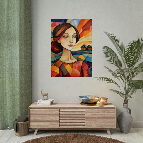 Colorful Mosaic Style Pop Art I Poster